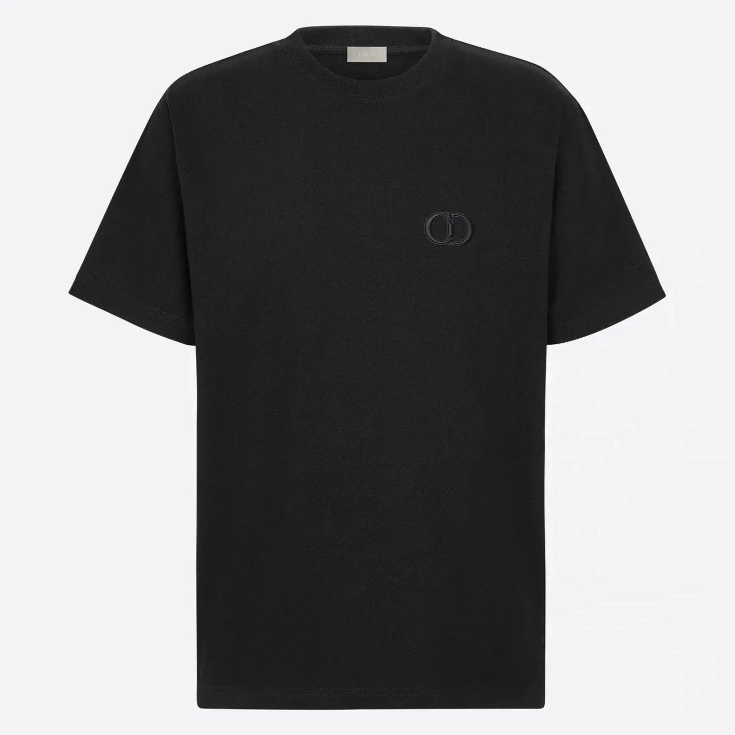 DR CD ICON' RELAXED FIT BLACK T-SHIRT - Exclusive Wear