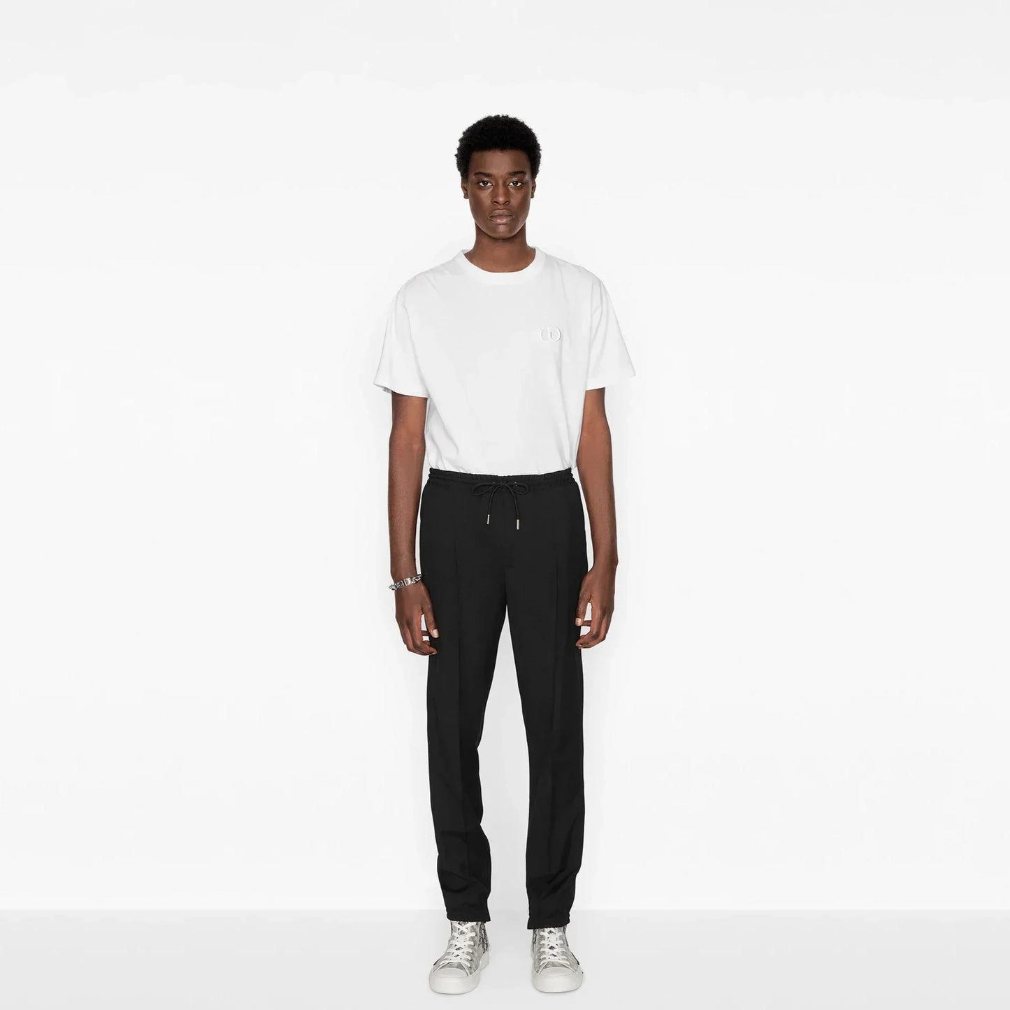 DR CD ICON' RELAXED FIT WHITE T-SHIRT - Exclusive Wear