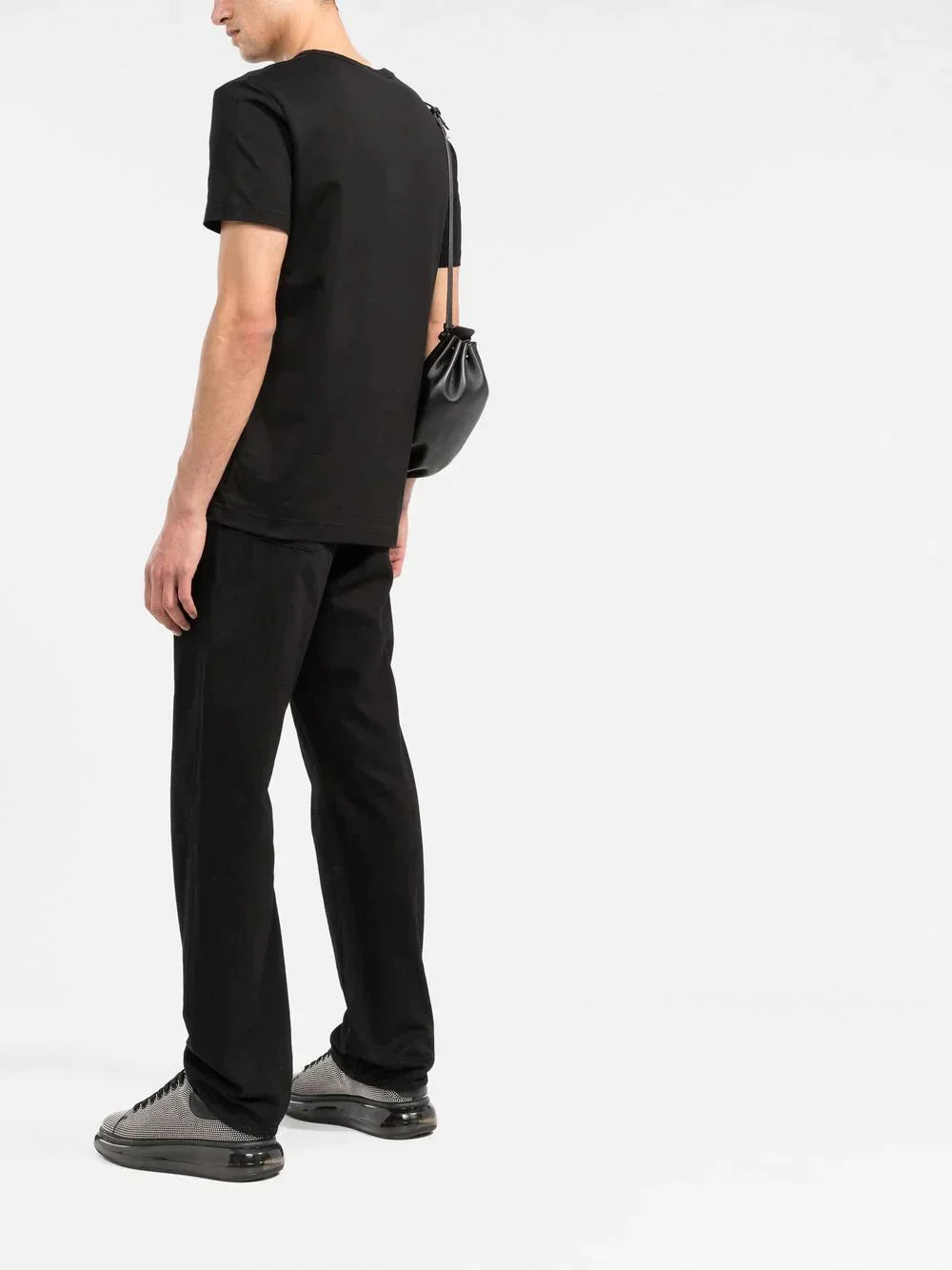 DG logo-print cotton Black T-shirt - Styledistrict