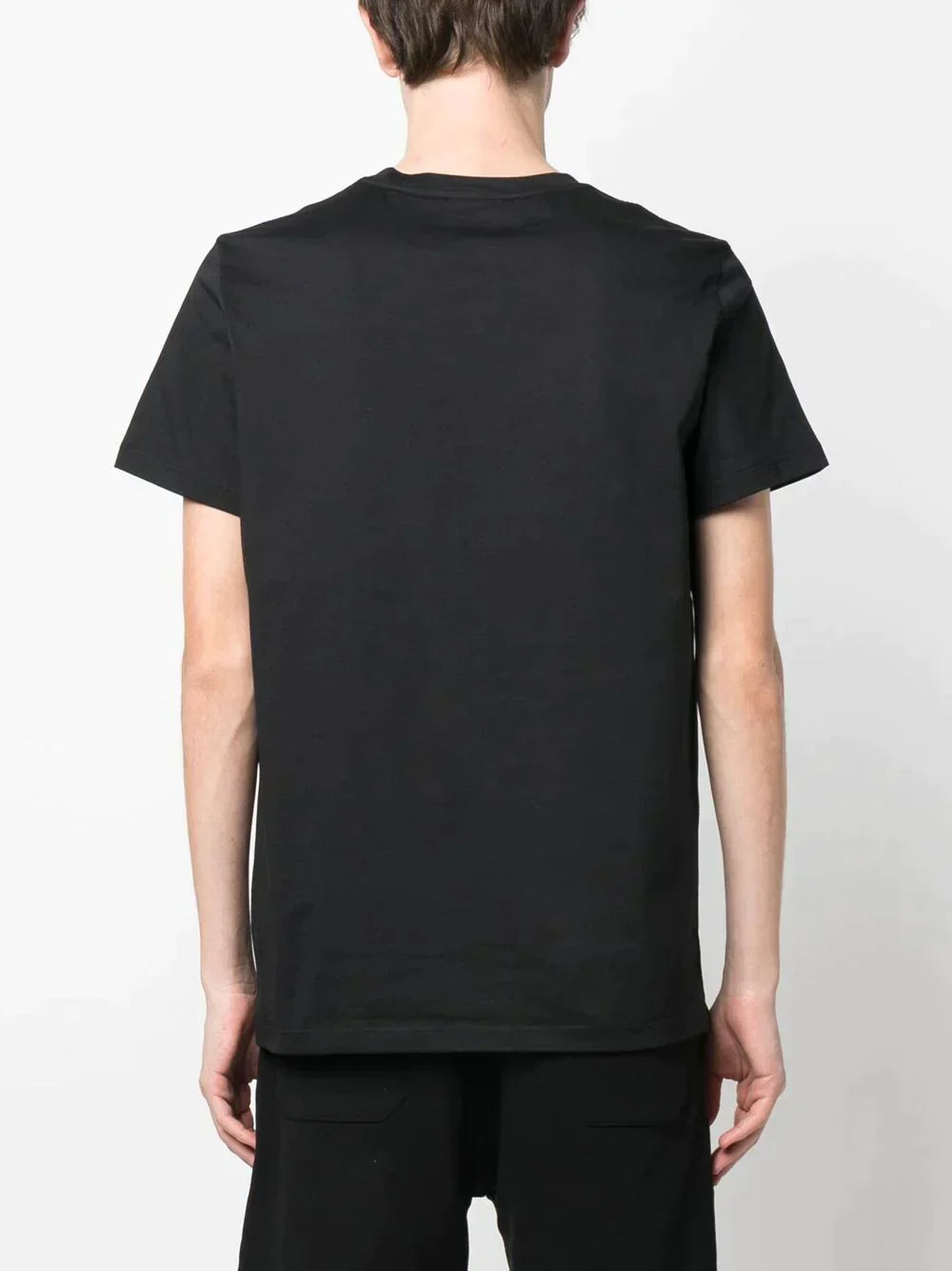 BLM Chest-Logo Crewneck Black T-shirt - Styledistrict