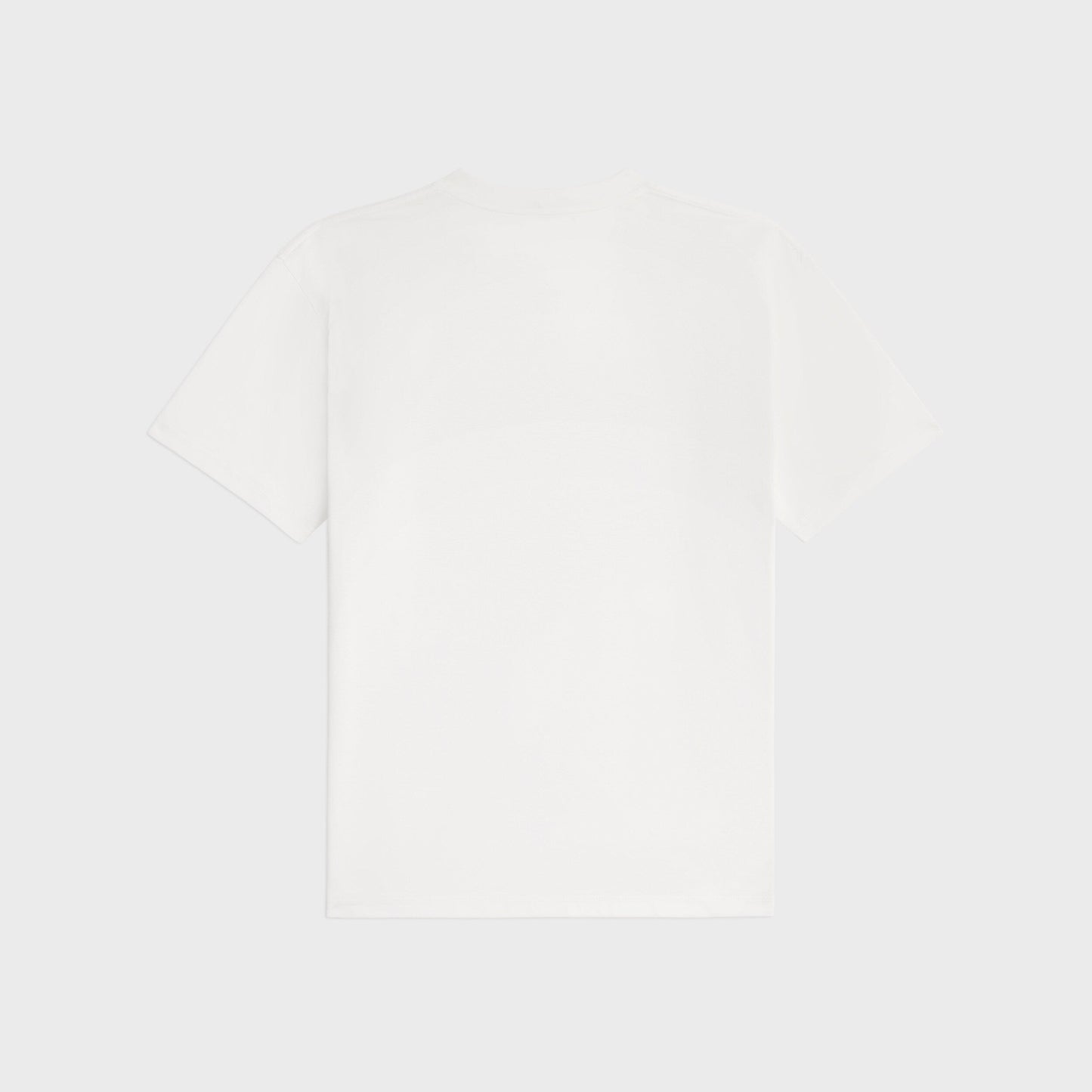 White Cotton Jersey Loose Fit T-shirt