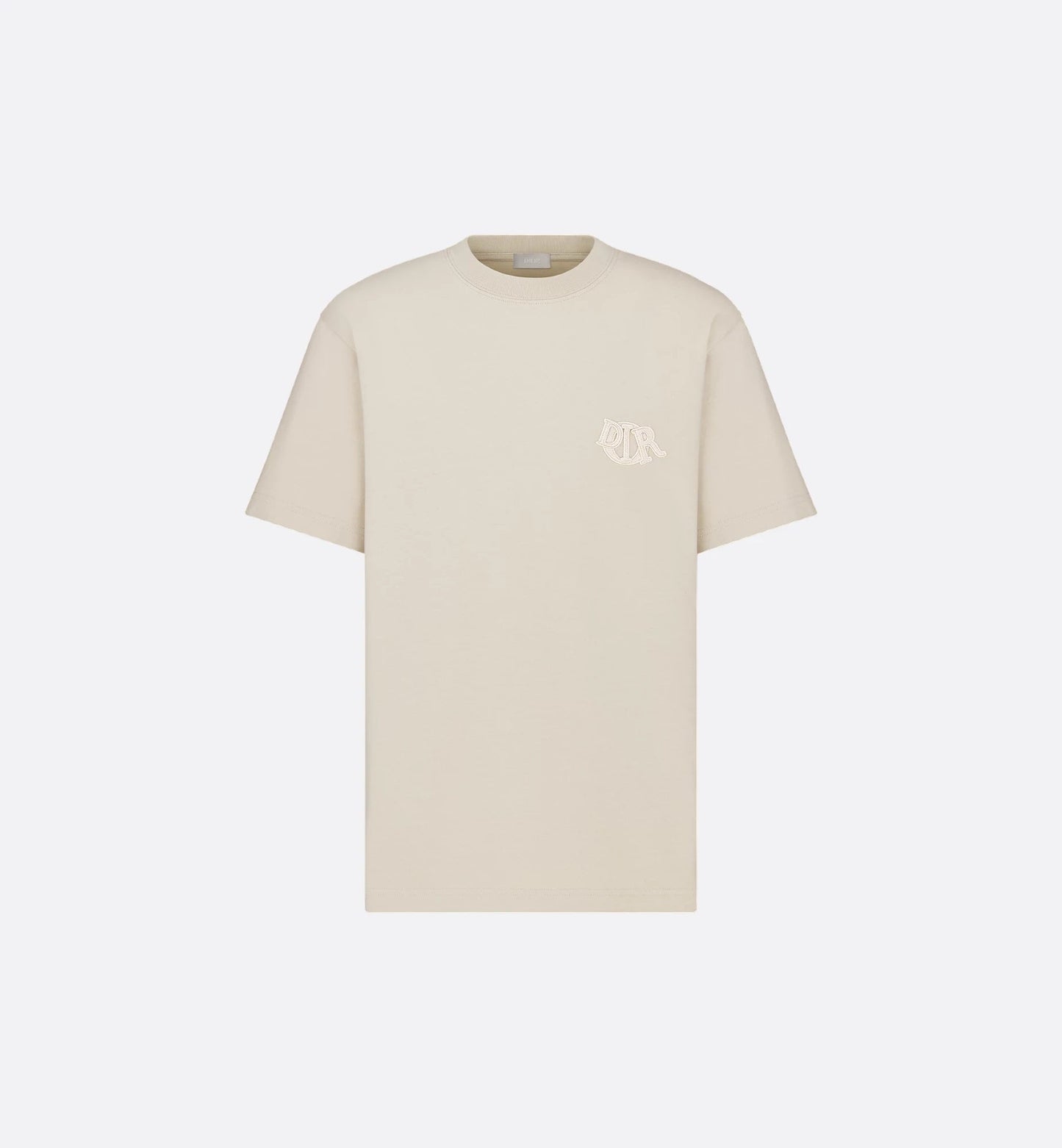 Charm Relaxed Fit Beige T-shirt