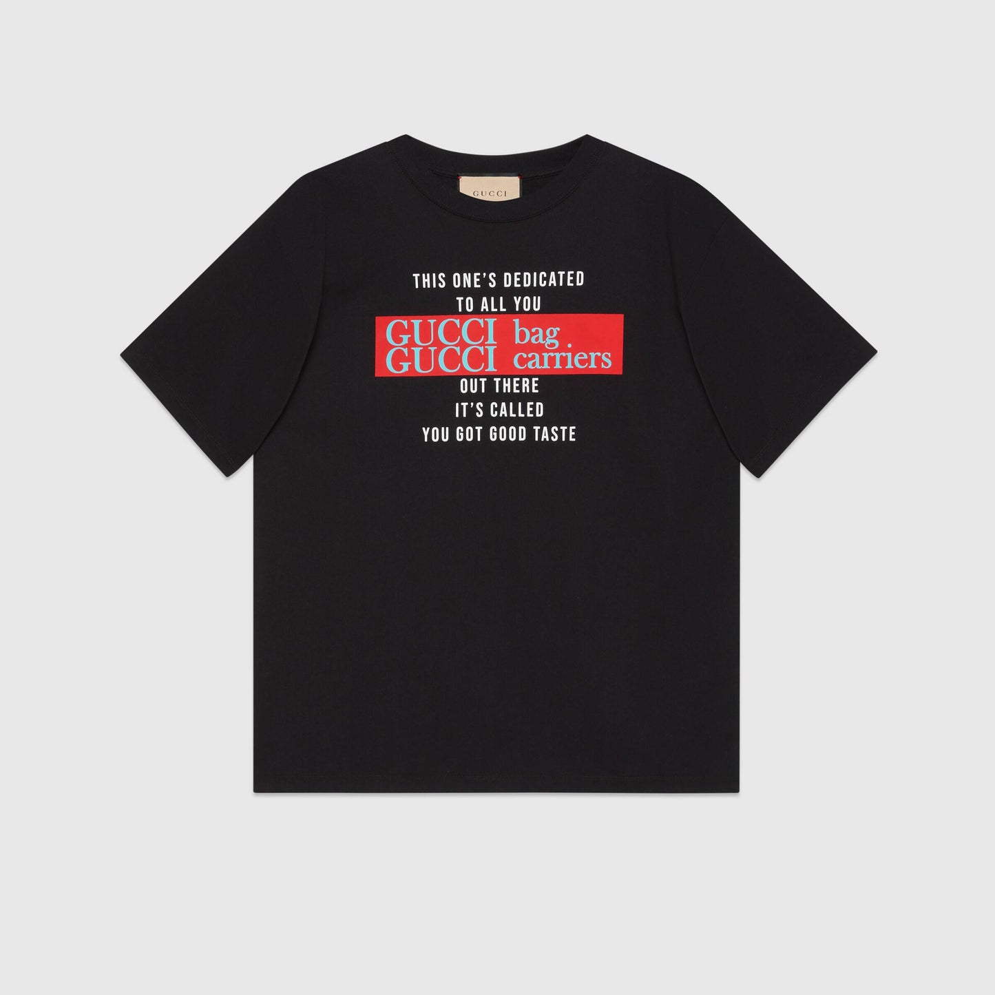 GUC You Got Good Taste' Black T-shirt - Styledistrict