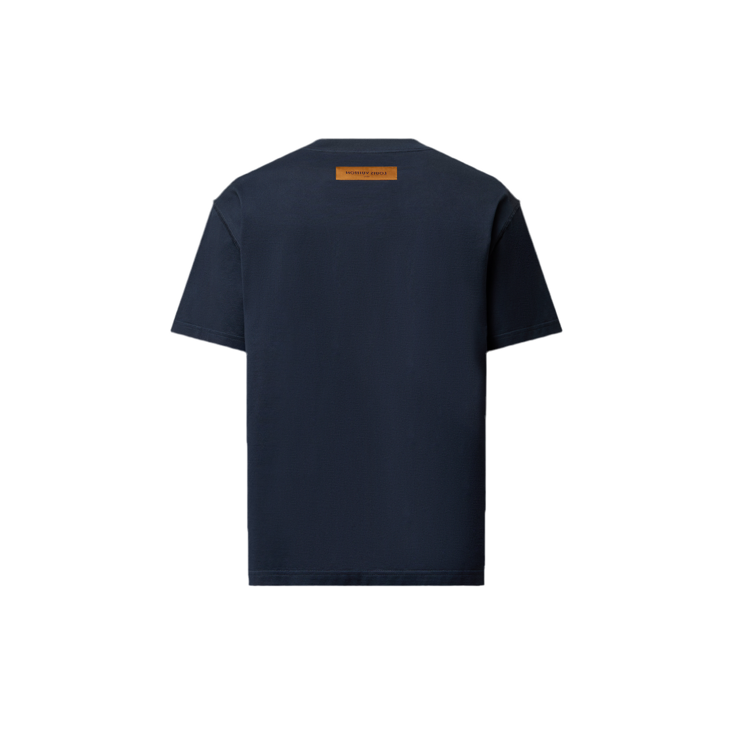 Embossed Logo Blue T-shirt