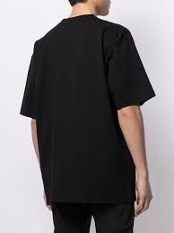 Lion's Laurel Embroidered Black T-shirt
