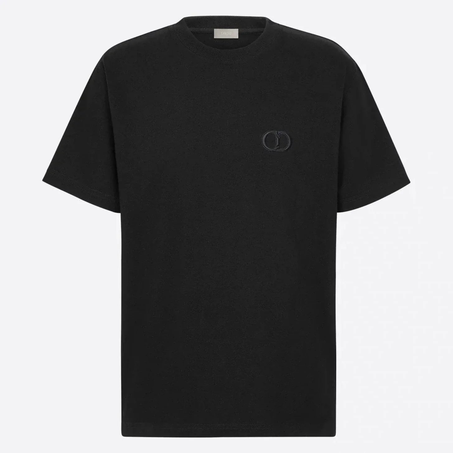 DR CD ICON' RELAXED FIT BLACK T-SHIRT - Exclusive Wear