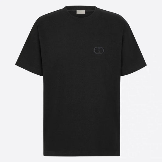DR CD ICON' RELAXED FIT BLACK T-SHIRT - Exclusive Wear