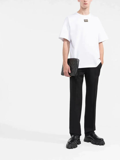 DG logo-plaque short-sleeved T-shirt - Styledistrict