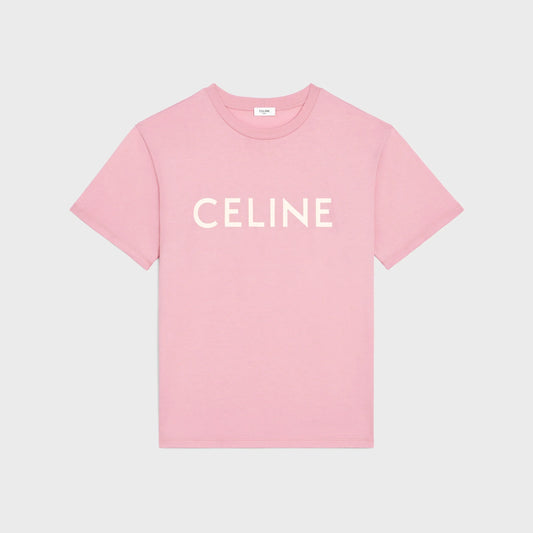 BLOSSOM PINK T-SHIRT IN COTTON JERSEY