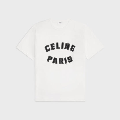 White Cotton Jersey Loose Fit T-shirt