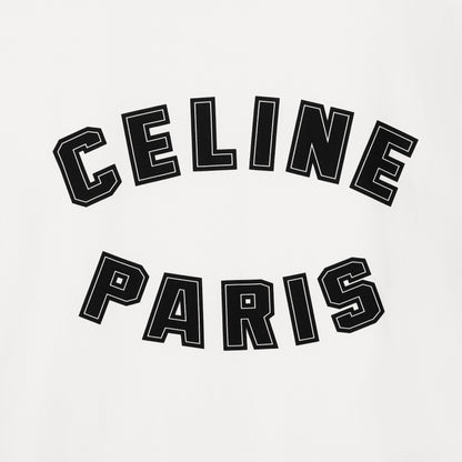 White Cotton Jersey Loose Fit T-shirt
