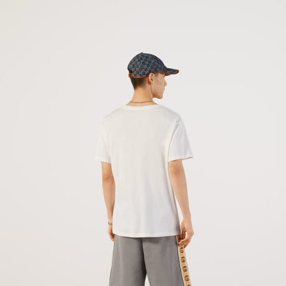 GG Interlocking White Oversize T-shirt