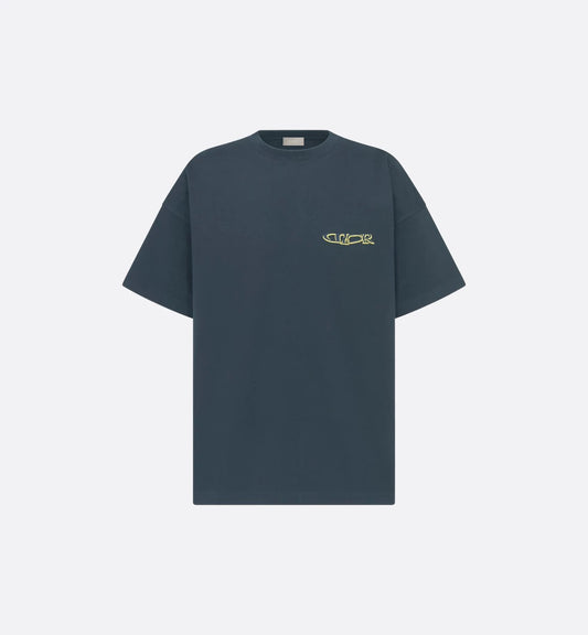 Lewis Hamilton Navy Blue Oversized T-shirt