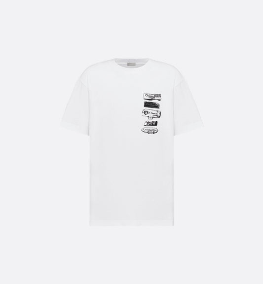 Archives Labels Relaxed Fit White T-shirt
