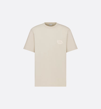 Charm Relaxed Fit Beige T-shirt