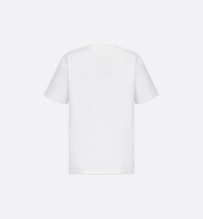 Hylton Nel Embroidered White T-shirt