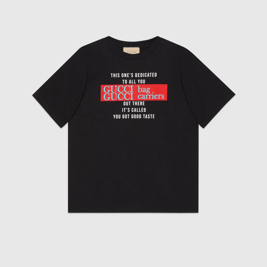 GUC You Got Good Taste' Black T-shirt - Styledistrict