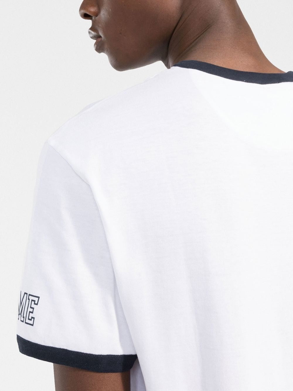 VLTN Maison Valentino Embroidered White T-shirt - Exclusive Wear