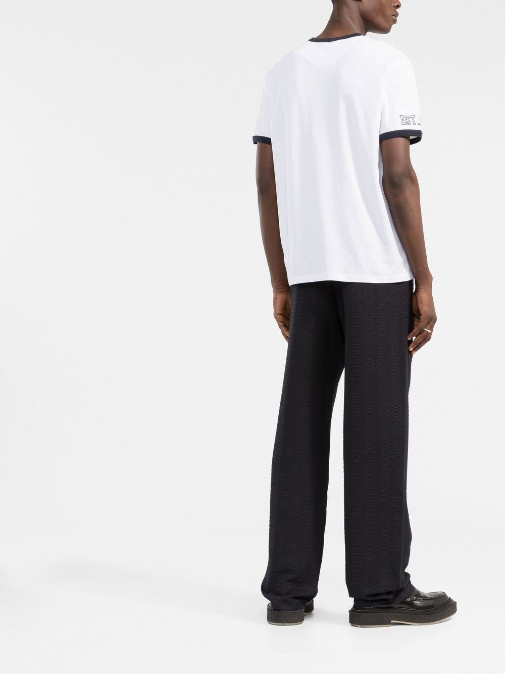 VLTN Maison Valentino Embroidered White T-shirt - Exclusive Wear