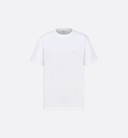 CD ICON Relaxed Fit White T-shirt