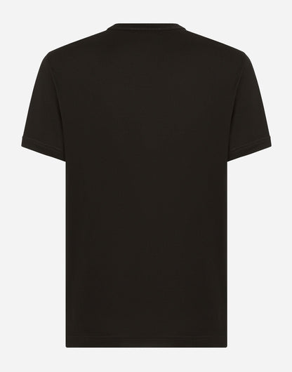 DG Milano Logo Embroidery Black T-shirt