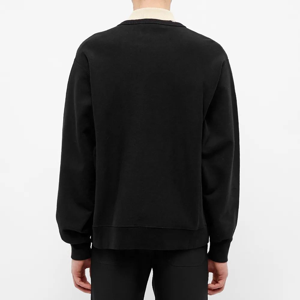 GUC Sexiness Logo Print Black Sweatshirt - Styledistrict