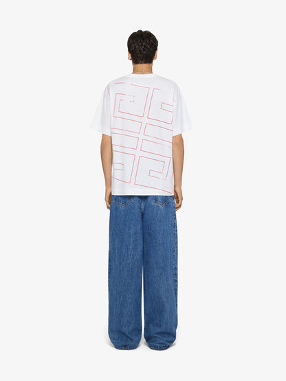 4G White Cotton T-shirt