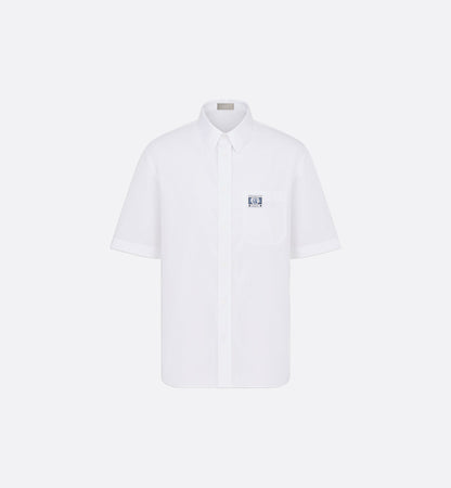 Charm Short Sleeved White Shirt