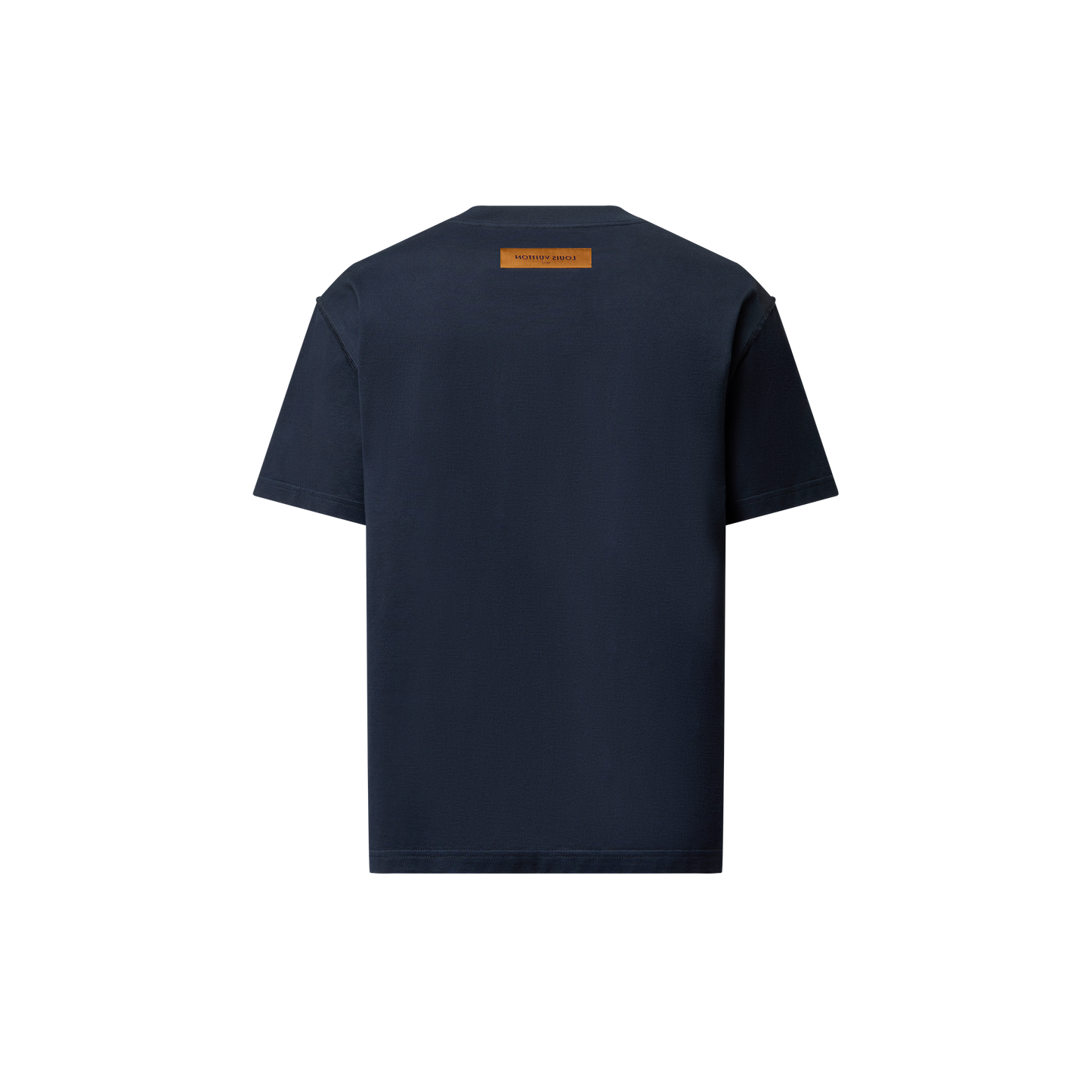 Embossed Logo Blue T-shirt