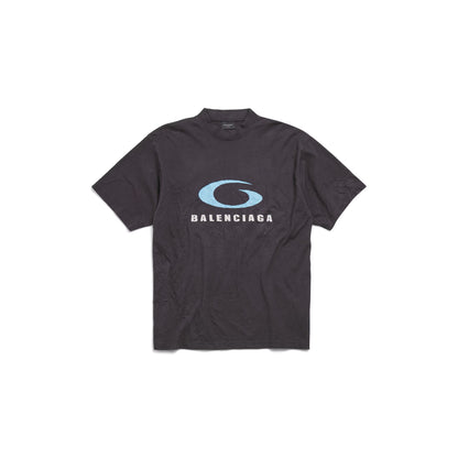 LOOP SPORTS ICON MEDIUM FIT BLACK T-SHIRT
